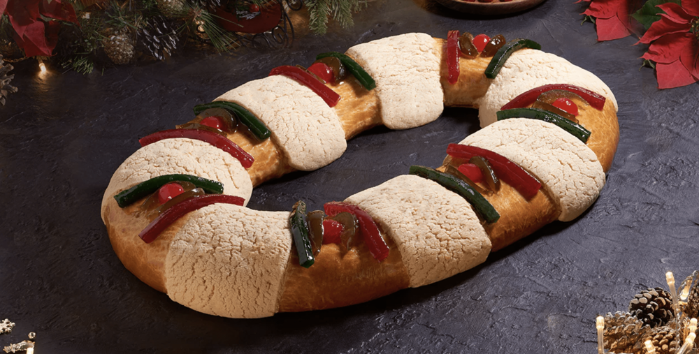 Rosca de Reyes symbolizes the hiding of baby Jesus from King Herod. 